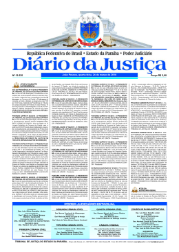 24/03/10 - Tribunal de Justi&ccedil;a da Para&iacute;ba