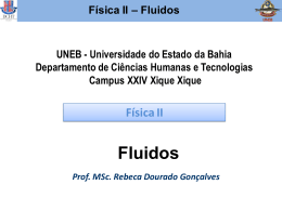 F&iacute;sica II &ndash; Fluidos