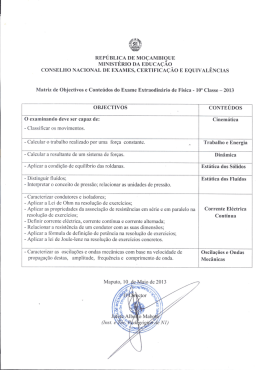 oBJEcTIvos CONTEÚDOS