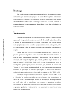 3 Metodologia Este estudo baseou-se em uma estrat&eacute;gia
