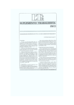 1. Introdução Pretende-se com este estudo refletir