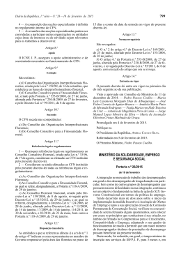 Portaria n.º 26/2015