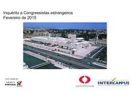 Inqu&eacute;rito a Congressistas estrangeiros Fevereiro de 2015