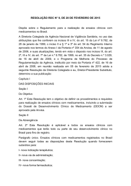RESOLU&Ccedil;&Atilde;O RDC N&deg; 9, DE 20 DE FEVEREIRO DE 2015