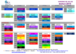 MARÇO 2014 - Health Club Portugal