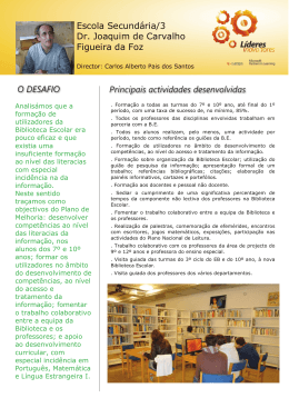 Escola Secundária/3 Dr. Joaquim de Carvalho Figueira da Foz