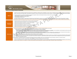 Modelo De Demonstra&ccedil;&otilde;es e Financeiras