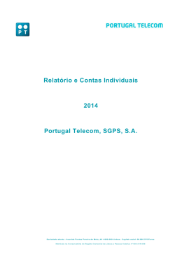 Portugal Telecom, SGPS, SA, divulga proposta referente ao