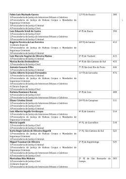 Fabio Luis Machado Garcez 1.Procuradoria de Justi&ccedil;a de Interesses