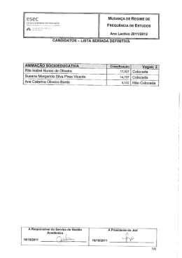 Lista Seriada Definitiva