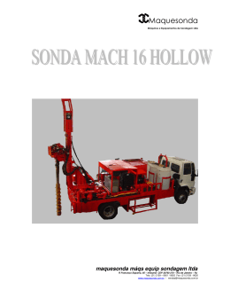Catálogo Mach 16 Hollow