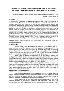 desenvolvimento de sistema para soldagem automatizada