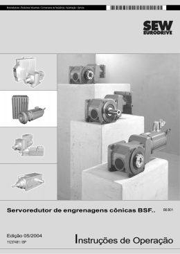 Instruções de Operação - SEW