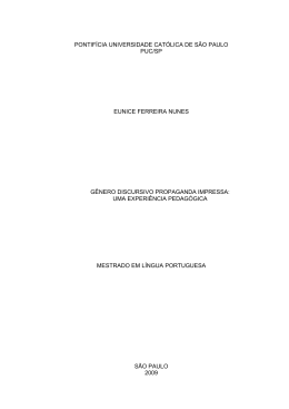 pontif&iacute;cia universidade cat&oacute;lica de s&atilde;o paulo puc/sp eunice ferreira