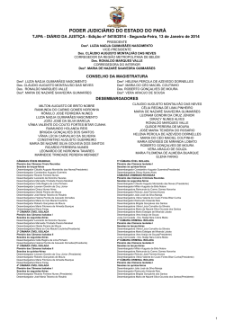poder judiciário do estado do pará - dje