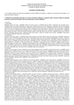 ORDEM DOS ADVOGADOS DO BRASIL