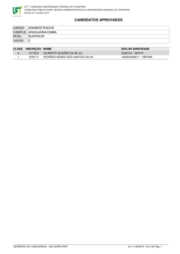 90 - Resultado Final - Aprovados