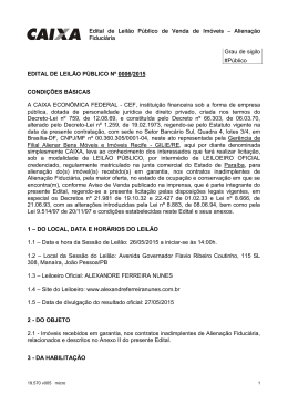 Edital - projetoarrematar.com.br