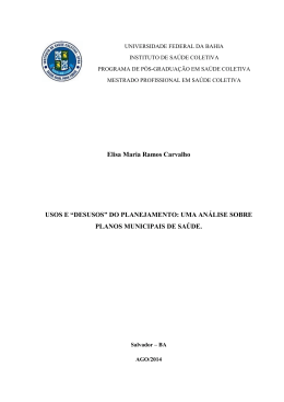 Diss MP Elisa Carvalho. 2014 - RI UFBA