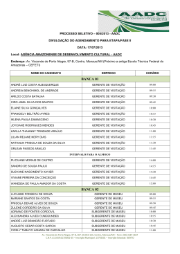 agendamento entrevista para etapa-fase ii - ps 005-2013