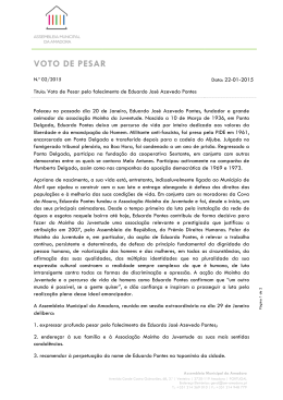 VOTO DE PESAR DE PESAR