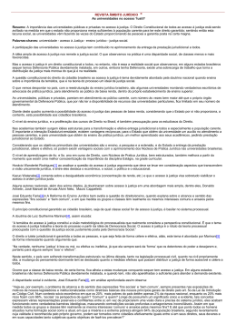 Resumo: A import&acirc;ncia das universidades