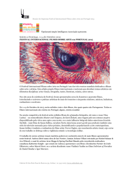 portugu&ecirc;s - Films on Art Portugal