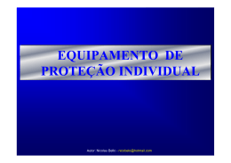 EPI - Zero Acidentes