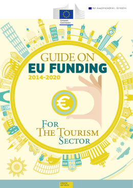 Guide on EU funding for the tourism sector Guide on EU funding for