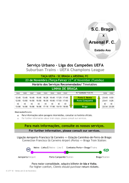S.C. Braga Arsenal F. C.