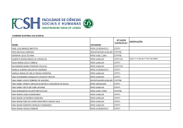 Faculdade de Ci&ecirc;ncias Sociais e Humanas
