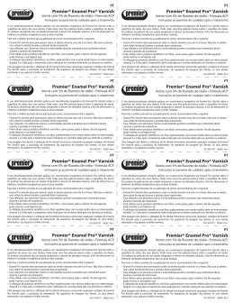 Premier&reg; Enamel Pro&reg; Varnish Premier&reg; Enamel Pro&reg; Varnish