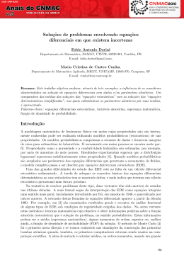 2010M&eacute;todos Estoc&aacute;sticos e Estat&iacute;sticos Oral Lidando com