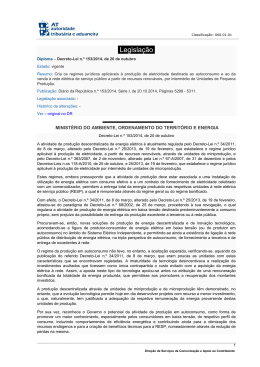 Decreto-Lei n.&ordm; 153/2014, de 20 de outubro