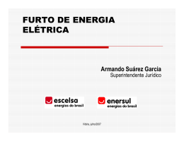 Furto de Energia El&eacute;trica