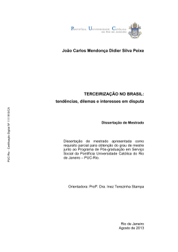 Jo&atilde;o Carlos Mendon&ccedil;a Didier Silva Peixe - Maxwell - PUC-Rio