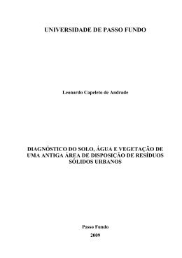 LEONARDO DE ANDRADE - Universidade de Passo Fundo