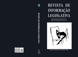 revista de informa&ccedil;&atilde;o legislativa - Biblioteca Digital do Senado