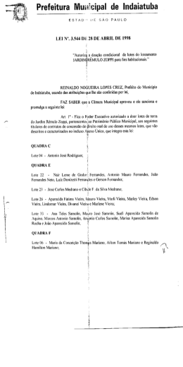 Prefeitura Muniêcipal de Indaiatuba