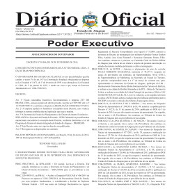 Poder Executivo - Diário Oficial