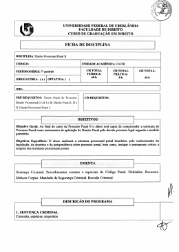 GDR33-Direito Processual Penal II