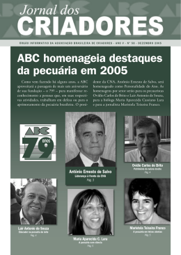abc - dezembro.indd - Associação Brasileira de Criadores