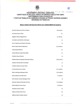 PROCEDIMENTO CONCuRsAL COMUM PARA CONSTITUIÇÃO