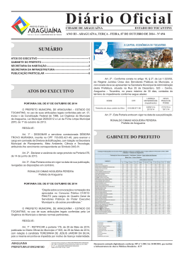 Di&aacute;rio Oficial