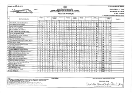 6&deg; ano, Turm a A 1&deg; Per&iacute;odo (15-09-2011 a 1642