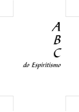 ABC do Espiritismo