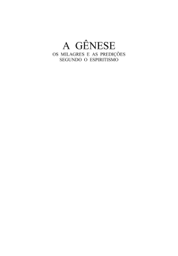 A G&Ecirc;NESE - Kardec, Allan