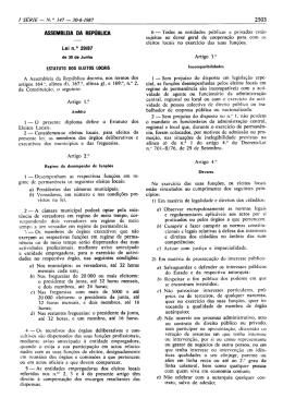 2503 ASSEMBLEIA DA REP&Uacute;BLICA - C&acirc;mara Municipal de Santar&eacute;m