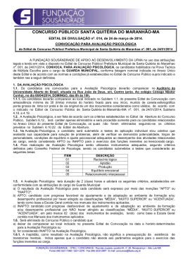 Proposta de Presta&ccedil;&atilde;o de Servi&ccedil;os