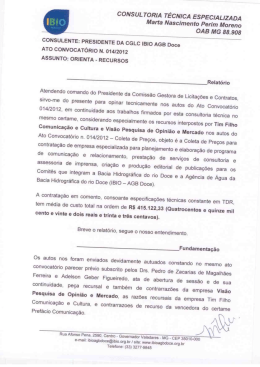 Parecer Jurídico – Fase Recursal
